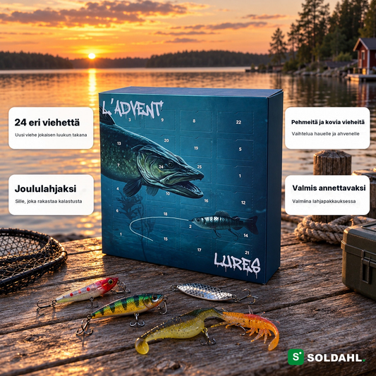 Kalastuskalenteri auringonlaskussa ja sen edut