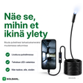 Soldahl tarkastuskamera, näe se, mihin et muuten pääse käsiksi