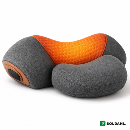 Soldahl® Nackvila, 3-in-1 niskalaite, jossa on venytys, lämpö ja hieronta