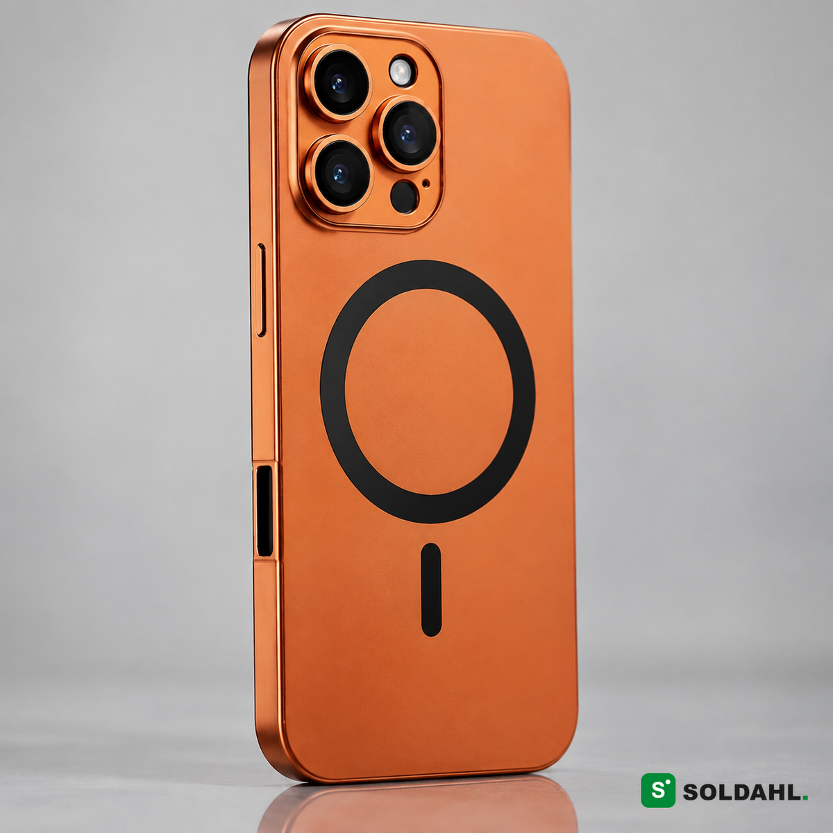 Soldahl Rustning MagSafe-kuori, Cosmic Orange