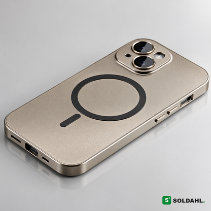 Soldahl Rustning MagSafe-kuori, Titanium Gold