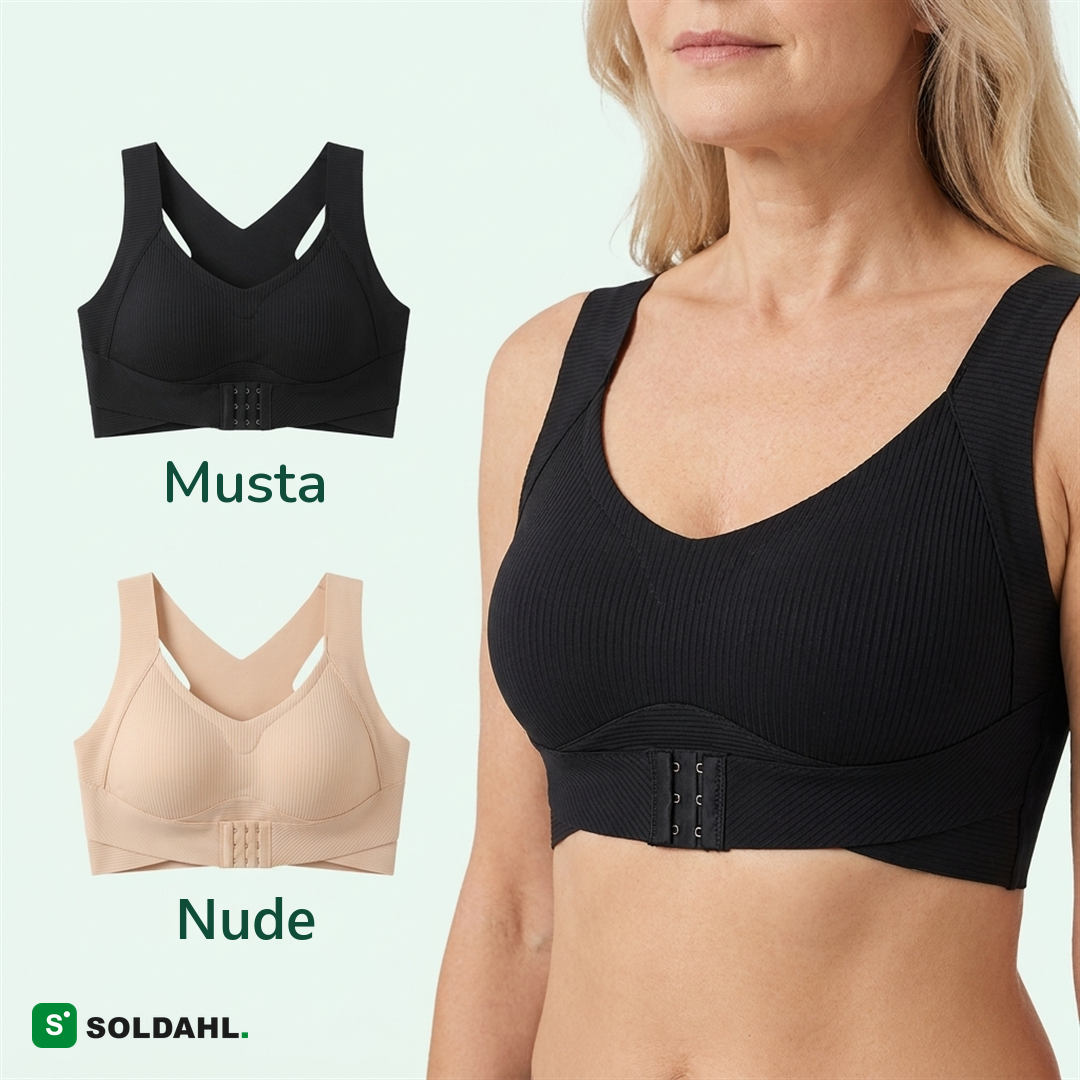 Comfora on saatavana mustana ja nudena