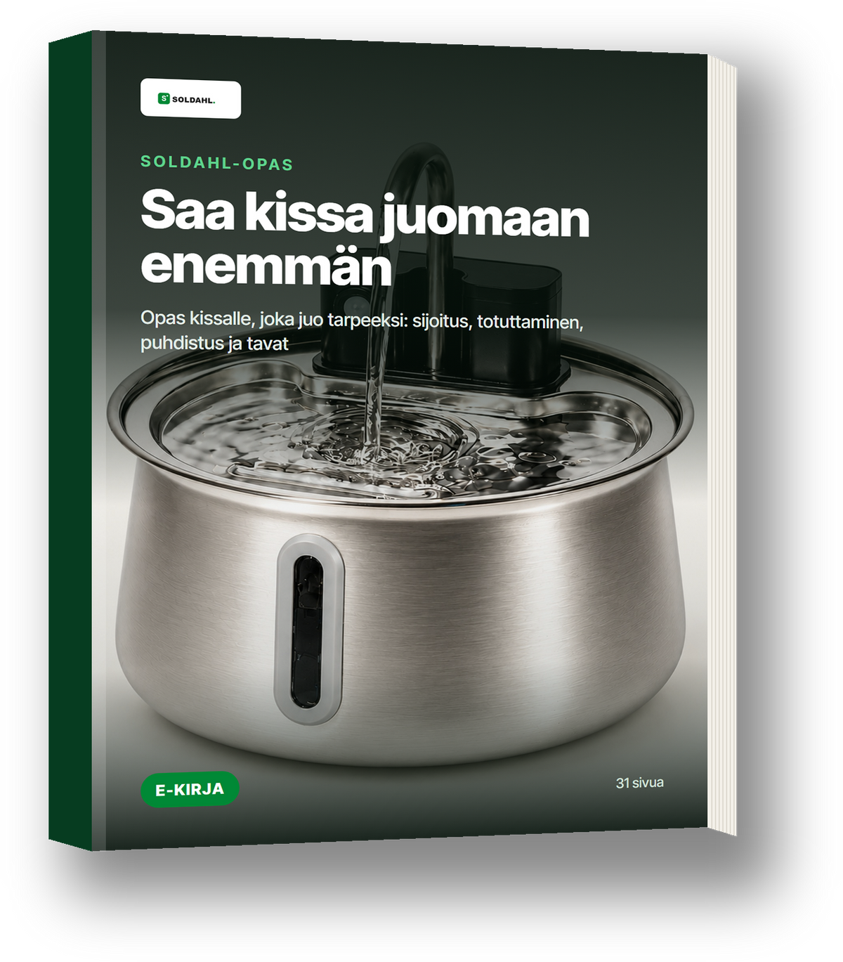 Soldahlin e-kirja Saa kissa juomaan enemmän