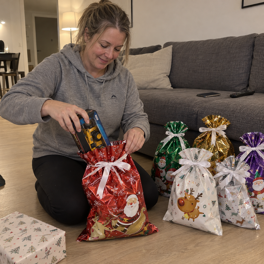 Joululahjat pitää paketoida, ja se vie aina enemmän aikaa kuin luulet.