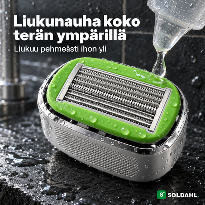 Liukunauha koko terän ympärillä Blankrakissa