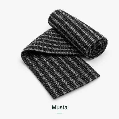 Kuoriva suihkupyyhe värissä musta