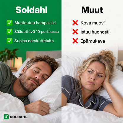 Soldahl vs. muut ratkaisut