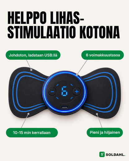 Ominaisuudet: johdoton, 6 voimakkuustasoa, 10-15 minuuttia, pieni ja hiljainen
