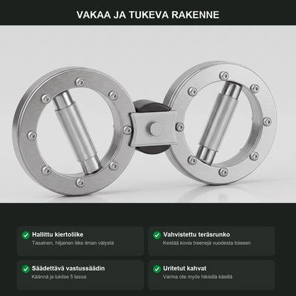 Vakaa ja tukeva rakenne