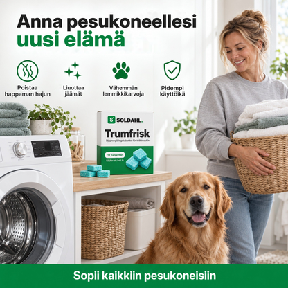 Anna pesukoneellesi uusi elämä, sopii kaikkiin pesukoneisiin