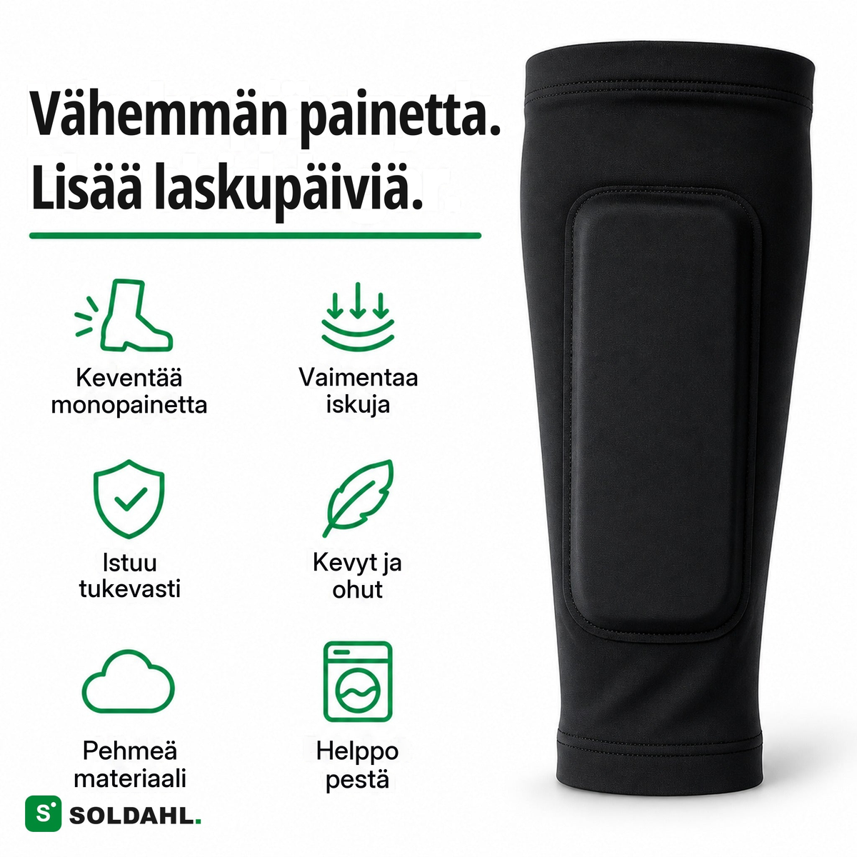 Vähemmän monopainetta ja enemmän laskupäiviä, kuusi Pjäxron etua