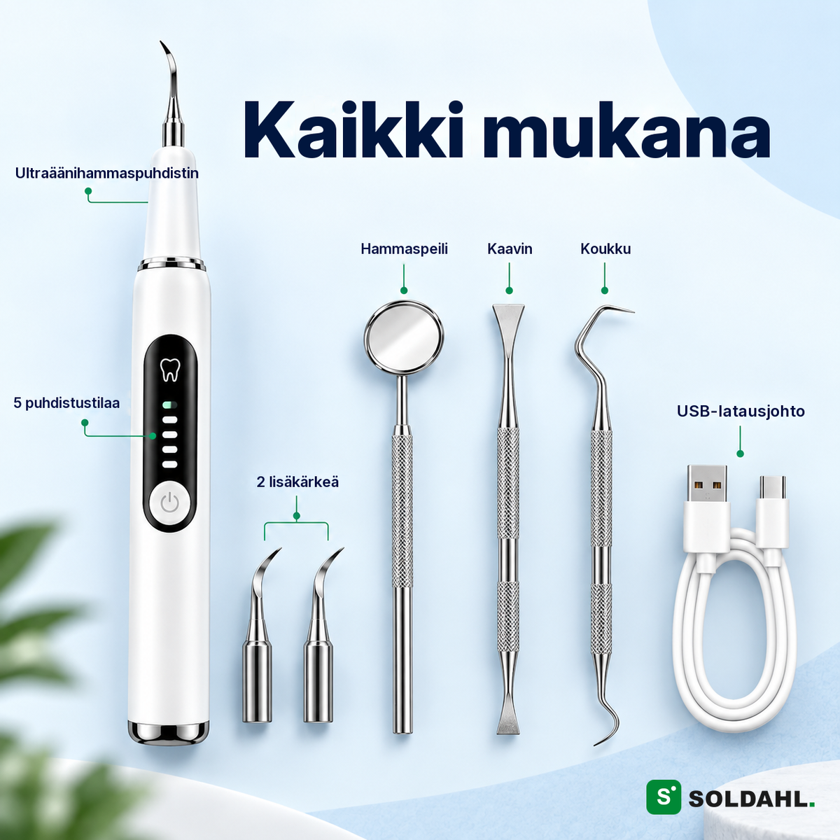Kaikki, mitä Rentand-settiin sisältyy