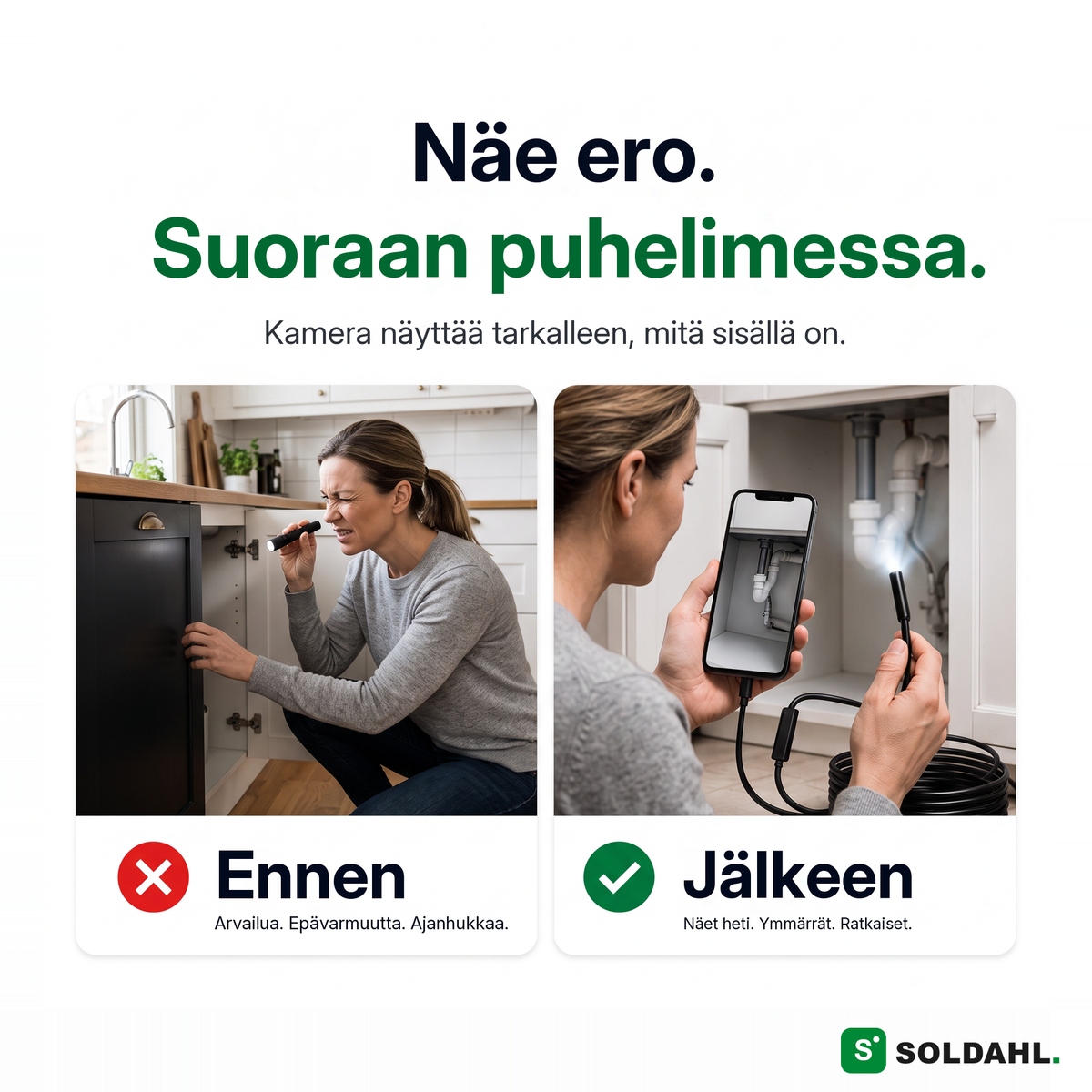 Soldahl® Tarkastuskamera