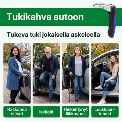Tukikahva autoon, tukeva tuki raskaana oleville, iäkkäille ja loukkaantumisen jälkeen