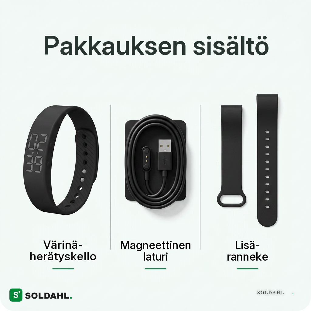 Tämä sisältyy pakkaukseen