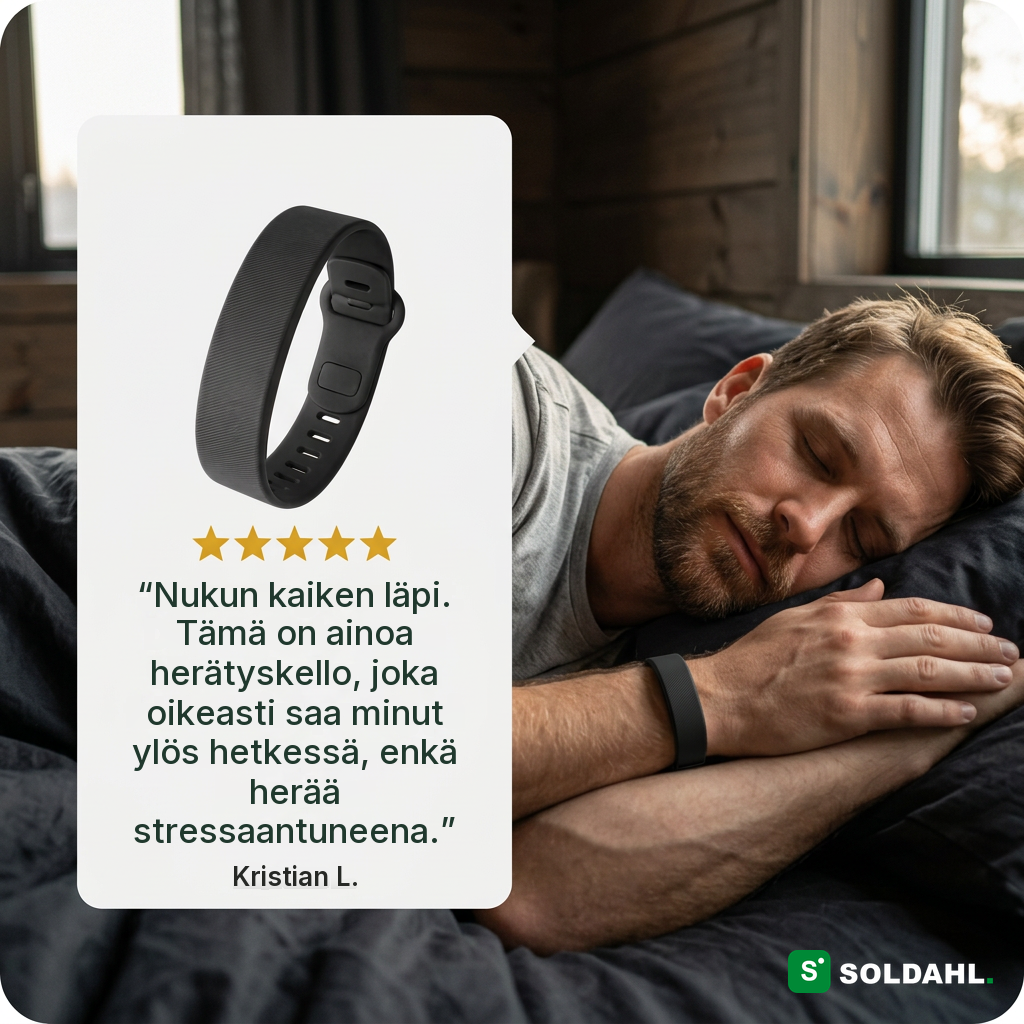 Asiakasarvostelu värinäherätyskellosta