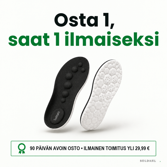 Soldahl Stegra pohjallinen lapsille, osta 1 saat 1 kaupan päälle