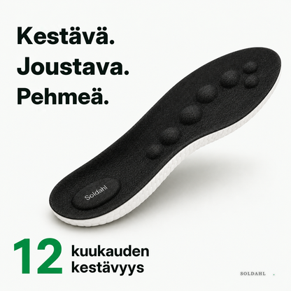 Soldahl Stegra, kestävä, joustava ja pehmeä, 12 kuukauden kestävyys